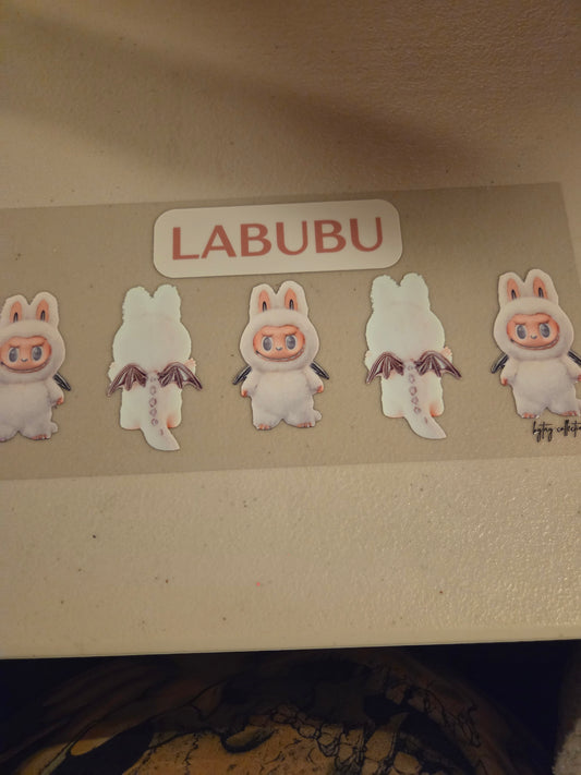 White labubu