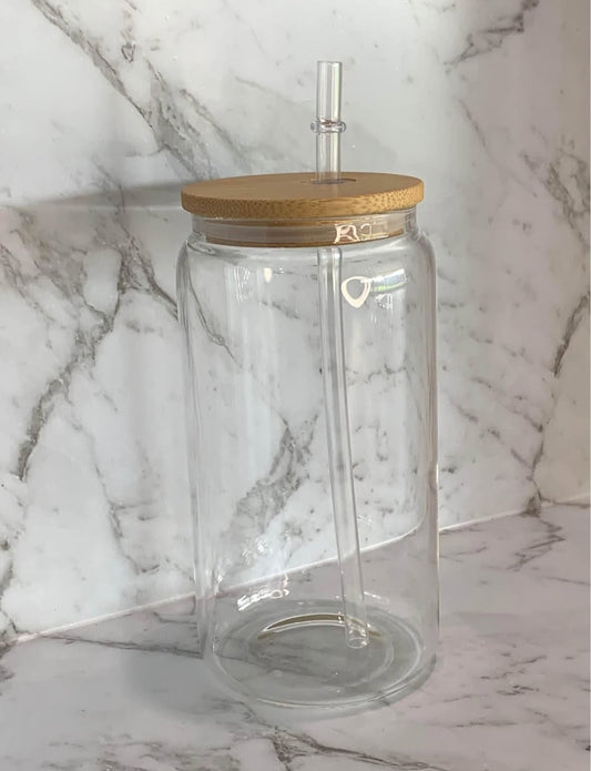 16oz Glass sublimation