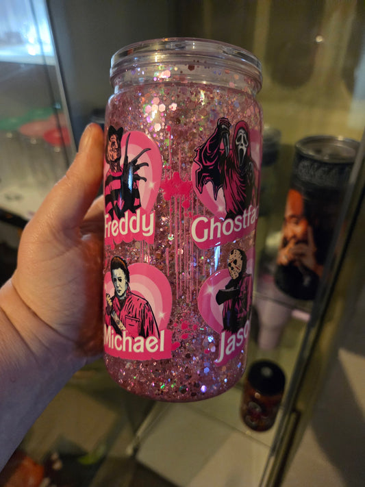 16oz Horror snowglobe