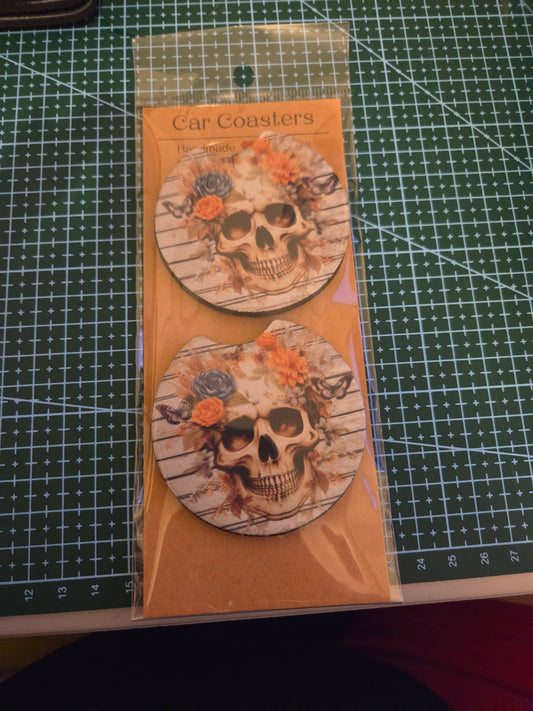 Flower skull