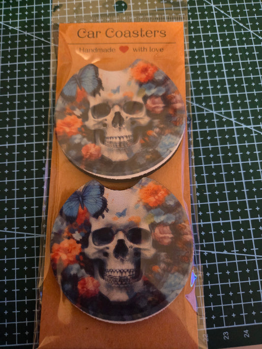 Flower skull